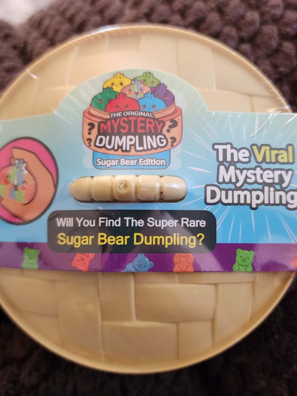 4 ☆  REAL Sugar Bear Edition, "Mystery Dumpling" Brand New "Good Luck"